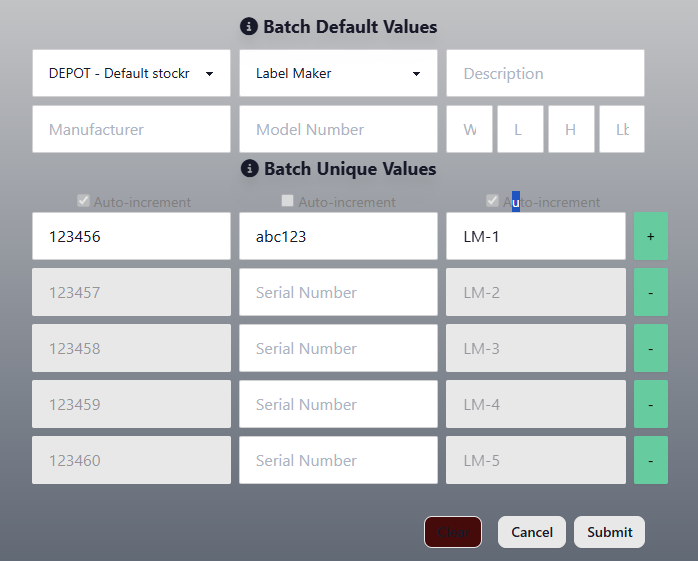 Batch Create Tools