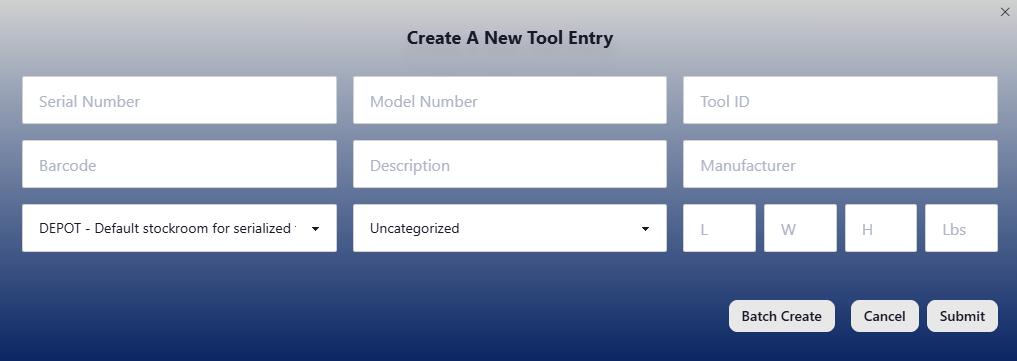 Create A Tool